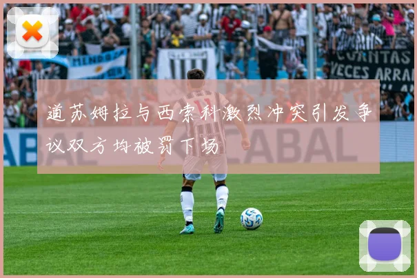 道苏姆拉与西索科激烈冲突引发争议双方均被罚下场
